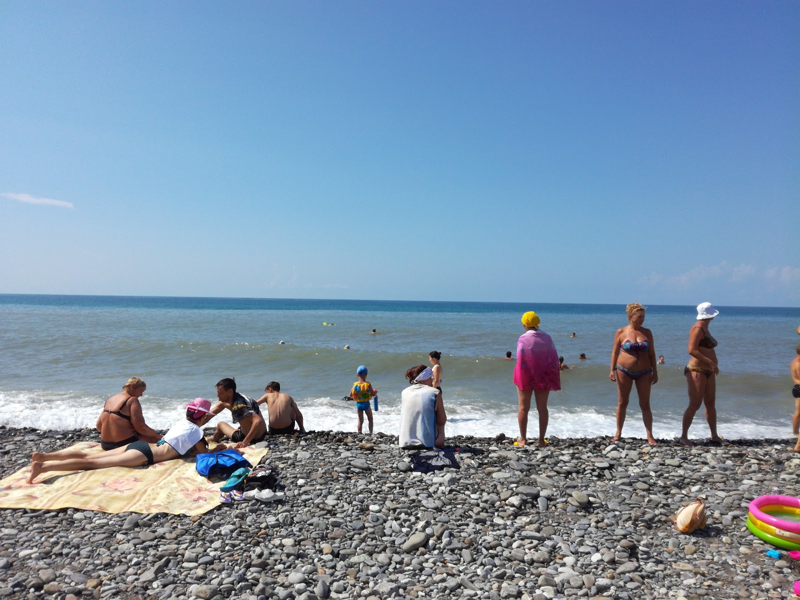 Photo of Golovinka beach amenities area