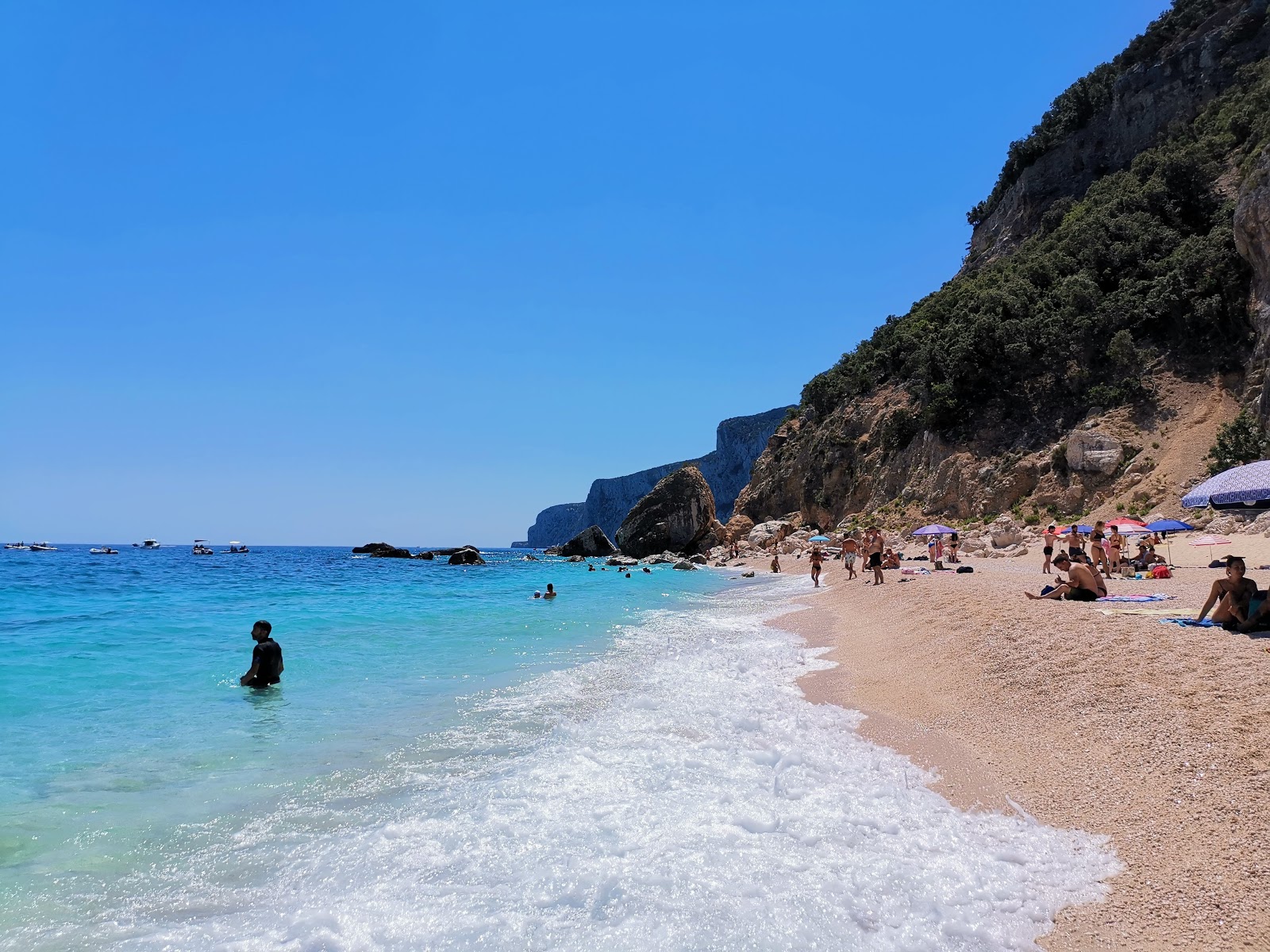 Foto de Spiaggia Dei Gabbiani con playa recta