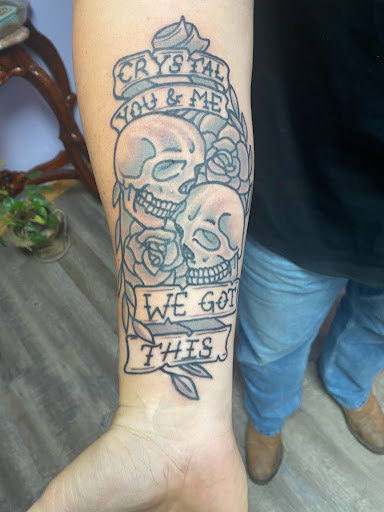 Explore infinity tattoo ideas, creative tattoo ideas in Knoxville, available at Archangel Custom Ink Tattoo & Piercing