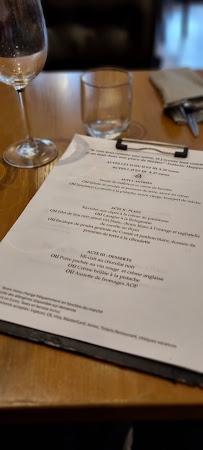 Restaurant La Scène Brasserie à Lyon - menu / carte
