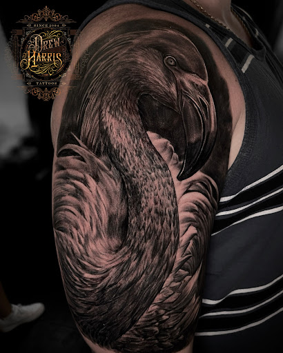 Explore american sleeve tattoo ideas, creative tattoo ideas in West Chester, available at Double Diamond Tattoos