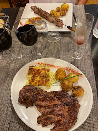 Steak du Restaurant français Cafe Du Cours à Vacqueyras - n°1