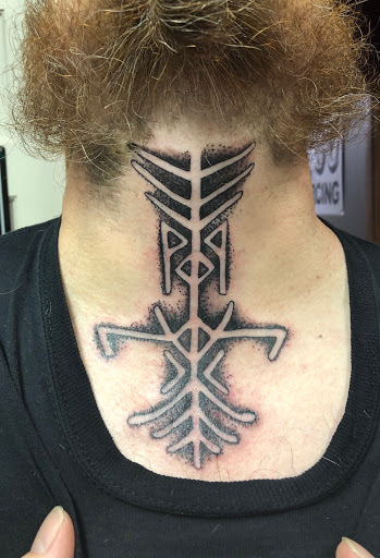 Explore religious tattoo idea, creative tattoo ideas in Sanford, available at Hudson & Company Tattoo Studio