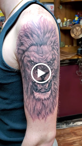 Explore women sleeve tattoo ideas, creative tattoo ideas in Foley, available at Black Sheep Custom Tattoos and Piercings