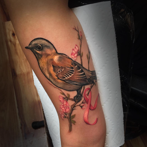 Explore italian american tattoo ideas, creative tattoo ideas in Oakland Gardens, available at Art House Collective