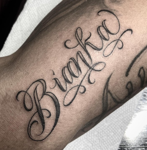Explore bf gf tattoo ideas, creative tattoo ideas in San Antonio, available at Firme Copias Tattoo Studio