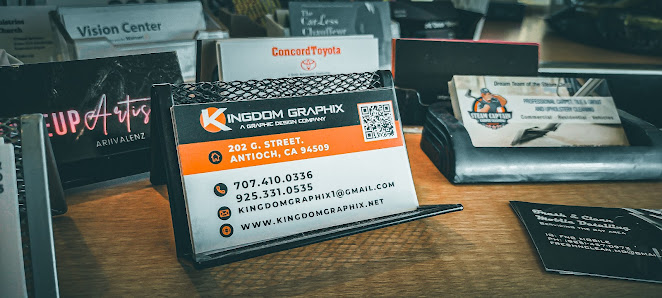 Kingdom Graphix 101 Waldie Plaza, Antioch, CA 94509