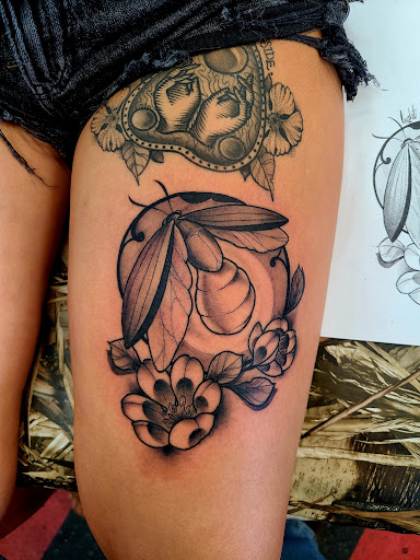 Explore mom name tattoo ideas for guys, creative tattoo ideas in Modesto, available at The Golden Rose Tattoo