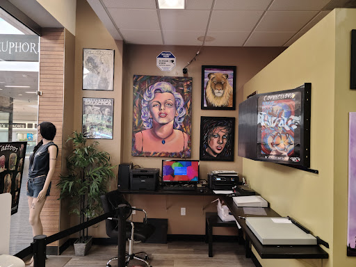 Tattoo Shop «Euphoria Body Piercing & Tattoo», reviews and photos, 8700 NE Vancouver Mall Dr #165, Vancouver, WA 98662, USA