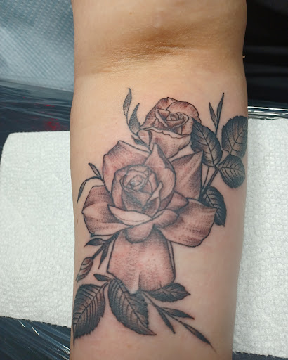 Explore large tattoo cover up ideas, creative tattoo ideas in Rensselaer, available at Black Bird Tattoo