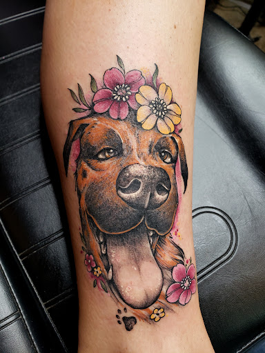 Explore tattoo ideas of strength, creative tattoo ideas in Fuquay Varina, available at 401 Tattoo and Antiquities