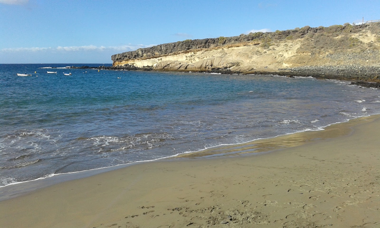 Foto de Playa Puertito e o assentamento