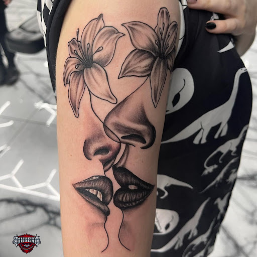 Explore book tattoo ideas for females, creative tattoo ideas in Rowlett, available at Sinners Tattoo Studio and Supply
