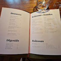 Restaurant de dimsums Steam Bar à Paris (le menu)