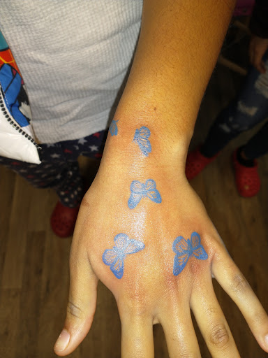 Explore tattoo ideas for last name, creative tattoo ideas in Warren, available at Fat Cats Tattoos