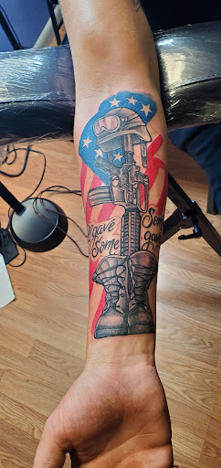 Explore pura vida tattoo ideas, creative tattoo ideas in Tupelo, available at Primal Ink Tattoo Studio