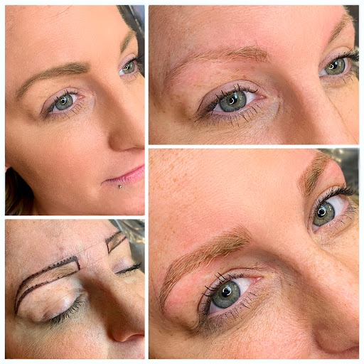 Explore paint tattoo ideas, creative tattoo ideas in Peoria Heights, available at BeautiFULL Brows By Jen Microblading - Permanent Makeup Wild Honey Beauty Studio