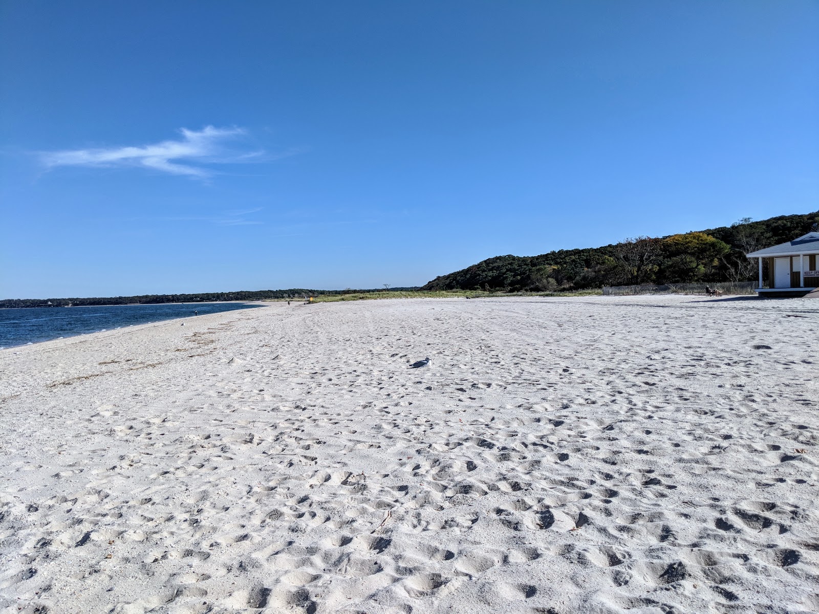 Foto von Sunken Meadow Beach mit lange, gerade küste