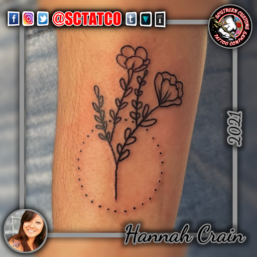 Explore tattoo ideas mujeres, creative tattoo ideas in Fayetteville, available at Southern Customs Tattoo Company