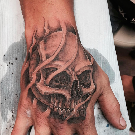 Explore great white shark tattoo ideas, creative tattoo ideas in Laredo, available at Horikawa Tattoo & Piercing Studios