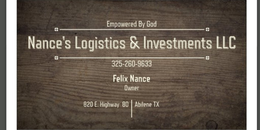 Nance's Logistics & Investments LLC