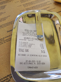 Restaurant Osteria Chèz Cocò à La Maddalena (le menu)