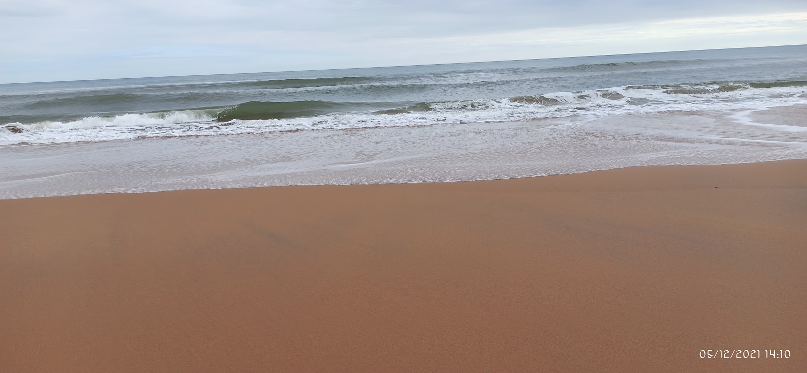 Allivalasa Beach的照片 带有长直海岸