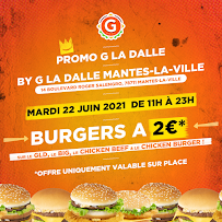 G LA DALLE - Mantes la ville à Mantes-la-Ville menu