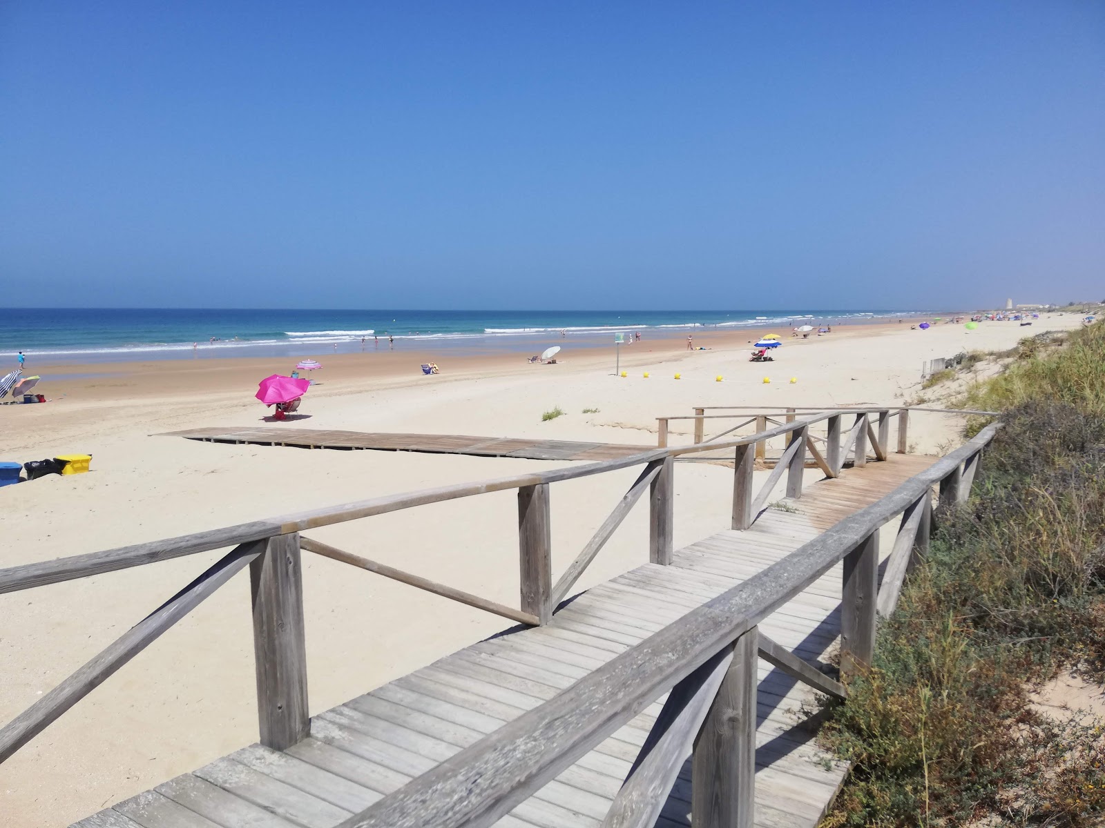 Photo of El Palmar Beach with long straight shore