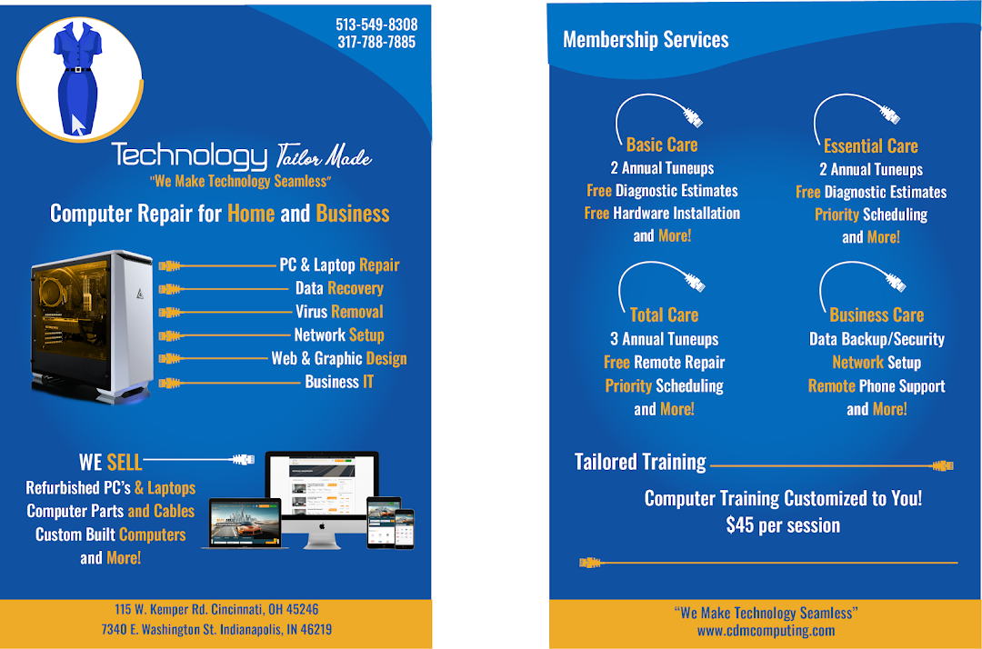 Technology Tailor Made/CDM Computers