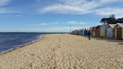 Brighton Beach'in fotoğrafı - rahatlamayı sevenler arasında popüler bir yer