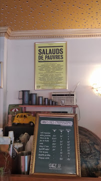 Chez JJ à Paris menu