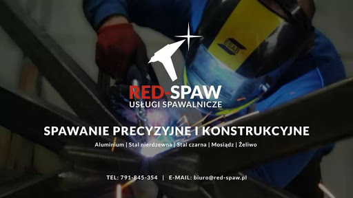 Red-Spaw.pl - Usługi spawalnicze, spawanie aluminium Warszawa, spawanie magnezu, spawanie żeliwa, spawanie stali nierdzewnej