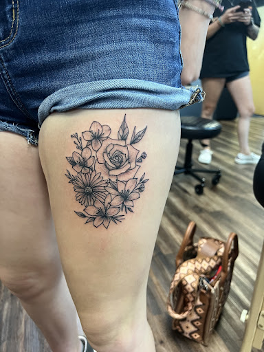 Explore toxic tattoo ideas, creative tattoo ideas in Nazareth, available at Nocturnal Tattoo