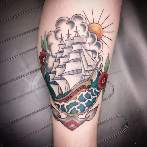 Explore forearm dragon tattoo ideas, creative tattoo ideas in Johnson City, available at Defiant Designs