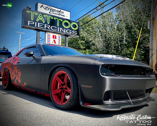 Explore infinity tattoo ideas for guys, creative tattoo ideas in Salisbury, available at Keepsake Custom Tattoo & Body Piercing Laser Tattoo Removal