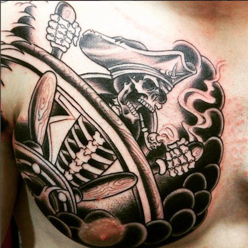 Explore male full sleeve tattoo ideas, creative tattoo ideas in Twentynine Palms, available at Hilltop Tattoo Company