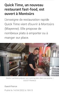 Photos du propriétaire du Restaurant Quick Time à Montsûrs - n°18
