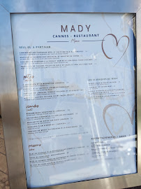 Carte du Mady à Cannes