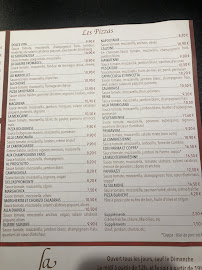 Restaurant italien La Dolce Vita à Cambrai (le menu)