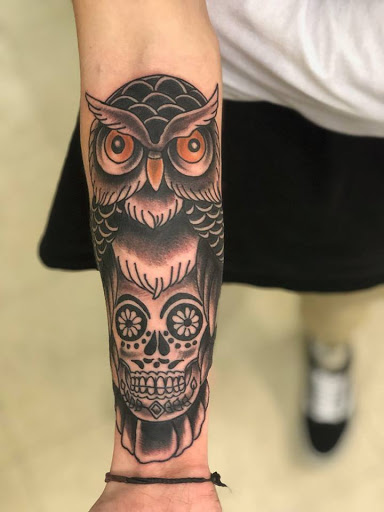 Explore cool dragon tattoo ideas, creative tattoo ideas in Fort Worth, available at Darkside of Texas Tattoo & Piercing