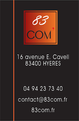 Agence de publicité Agence 83Com Hyères