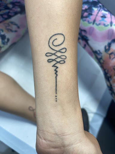 Explore hobbit tattoo ideas, creative tattoo ideas in Orange, available at Smokin Irons Tattoo