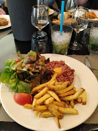 Steak tartare du Restaurant français Brasserie Rives de Bièvre à Cachan - n°14