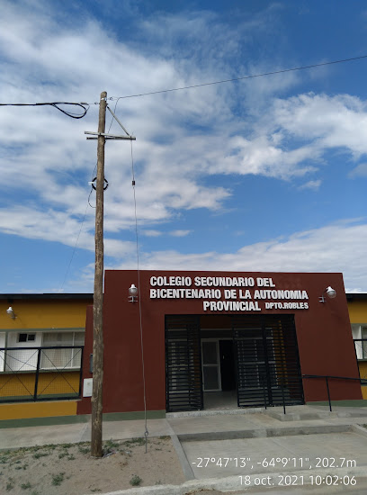 Colegio Secundario del Bicentenario de la Autonomía Provincial