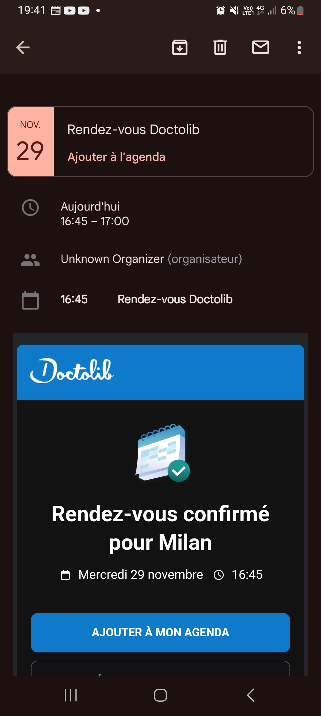 Photo n° 1 de l'avis de MIGNON.H fait le 29/11/2023 à 19:07