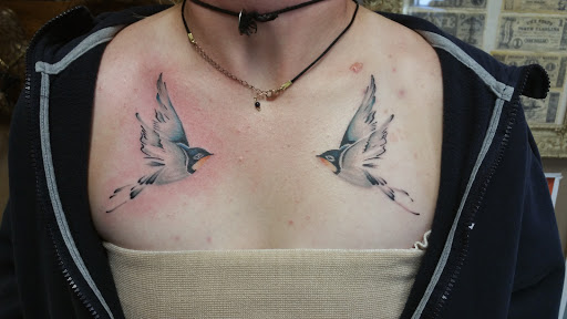 Explore initials tattoo ideas, creative tattoo ideas in Foley, available at Black Sheep Custom Tattoos and Piercings