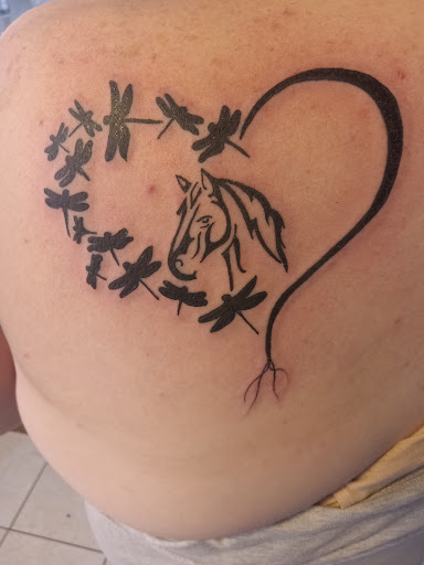 Explore bottom leg tattoo ideas, creative tattoo ideas in Canon City, available at Royal Gorge Custom Tattoos & Piercings LLC