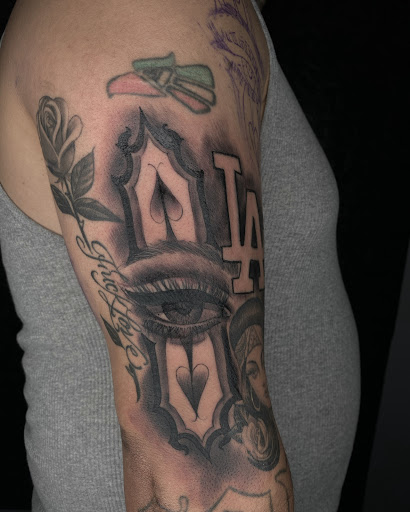 Explore no fear tattoo ideas, creative tattoo ideas in Mableton, available at Forever Loyal Studio