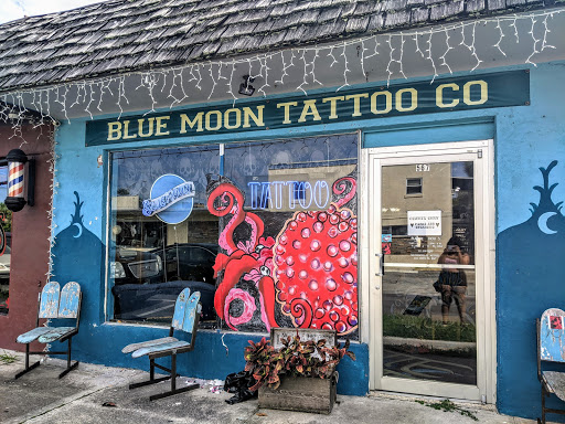 Tattoo Shop «Blue Moon Tattoo Co.», reviews and photos, 567 Eau Gallie Blvd, Melbourne, FL 32935, USA